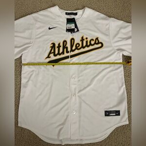 NWT Nike Athletics White Sports Jersey